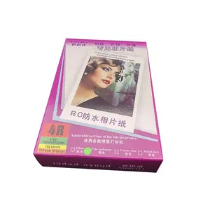 5*7 "260G 100Sheets Inkjet Rc Matt Glossy Kasjmier Fotopapier Dubbelzijdig Waterdichte