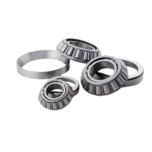 Rodamientos de rodillos cónicos de una sola fila confiables de para maquinaria de construcción Jaula de acero con clasificación de precisión GCR15 P6 - Product Image 1