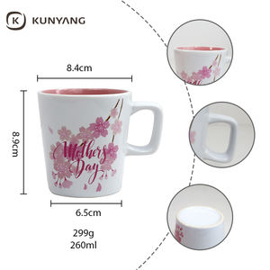 Tazas <span class=keywords><strong>de</strong></span> Cerámica a <span class=keywords><strong>Precio</strong></span> <span class=keywords><strong>de</strong></span> Fábrica, Diseño Personalizado con Logotipo, Tazas <span class=keywords><strong>de</strong></span> Gres con Esmalte Bicolor, Taza <span class=keywords><strong>de</strong></span> Café <span class=keywords><strong>de</strong></span> Cerámica para Regalo del Día <span class=keywords><strong>de</strong></span> la Madre - Product Image 4