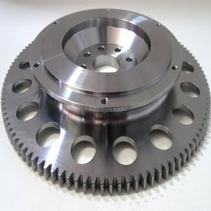 Pemesinan CNC 5-Axis Kustom, Bagian Penggilingan, Poles, Aluminium 6061, 6689 GX200/196cc Speedway Billet Flywheel - Product Image 3
