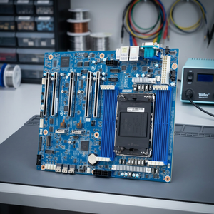 MS04 CE0 Server <b>Motherboard</b> Intel Xeon LGA 4710 Dual Processor Support 8 DDR5 DIMM Slots PCIe X16 10GbE LAN Ports 1TB Max RAM - Product Image 1