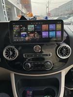 Écran numérique de 12,3 pouces avec radio Android compatible CarPlay, Mercedes-Benz Vito W447 2016-2023, GPS intégré, fonction MP3 DSP