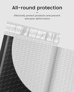Enveloppes en polyéthylène bleu brume, grandes et épaisses, auto-adhésives, imperméables et résistantes aux déchirures, pour l'expédition de vêtements et les petites entreprises - Product Image 2