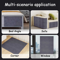 Tapis à gratter auto-adhésif personnalisé pour chat et coussinets de remplacement pour canapé, meubles ou protection murale