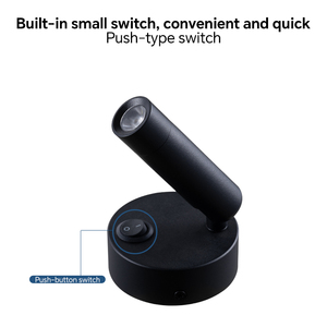 Lámpara de Pared Europea con Control Táctil, Proyector Ajustable de 360 Grados, Lámpara de Pared para Hotel, Baño, Esquina de Dormitorio, Iluminación de Pared - Product Image 5