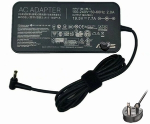<span class=keywords><strong>Cargador</strong></span> de 150W 20V 7.5A para <span class=keywords><strong>Portátil</strong></span> <span class=keywords><strong>ASUS</strong></span>, Adaptador de CA con Pin Inteligente de 6.0*3.7mm para ROG TUF Gaming FX95D FA506 FX506L ADP-150CHB - Product Image 3