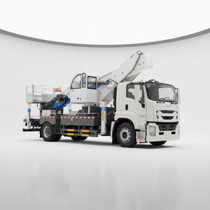Camion plateforme aérienne diesel ISUZU 4x2, portée 45 m, Euro 6, nacelle élévatrice pour chantiers de construction - Product Image 5