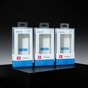 Caja de Embalaje Transparente Personalizada para POWER BANK con Embalaje de PVC Transparente en Forma de Blíster, Impresión Offset en Plástico APET - Product Image 4