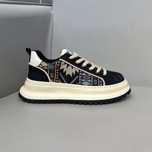 Zapatillas Niche Original Shell Toe para Hombre, Zapatillas de Lona para Uso Diario en Otoño, Suela Gruesa que Aumenta la Altura, Estilo Urbano Deportivo - Product Image 1