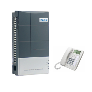 ระบบโทรศัพท์สำนักงานขนาดเล็ก EPABX 16 สายต่อพ่วง 4 สาย CO รุ่น CS416 พร้อมแบตเตอรี่สำรอง (อุปกรณ์เสริม) ได้รับการรับรองมาตรฐาน CE สำหรับประเทศซาอุดีอาระเบีย - Product Image 1