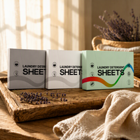 Feuilles de lavage écologiques jetables noires pour la restauration des couleurs des vêtements, à faible mousse, pour l'entretien du tissu et la restauration des vêtements, faciles à utiliser