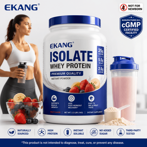 Proteína de Suero de Leche Aislada Instantánea de Marca Privada, Sabor a Frutas, Suplemento Dietético Alto en Proteínas para Fitness y Recuperación Post-Entrenamiento - Product Image 1