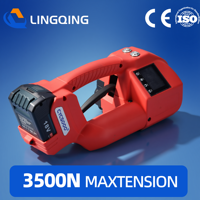 Outil de cerclage électrique K6, fonctionnement à un bouton, cerclage manuel alimenté par batterie, machine de cerclage rapide et efficace