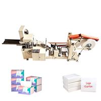 Máquina Automática para Doblar Servilletas, Controlada por PLC, Accionada por Motor, Alta Velocidad 1000-2000 piezas/min, Doblado 1/4, 1/6, 1/8 para Restaurante
