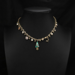 Collier de perles pour festival, design perlé, chaîne de perles d'eau douce, bijoux de fête de célébration, collier de perles - Product Image 3