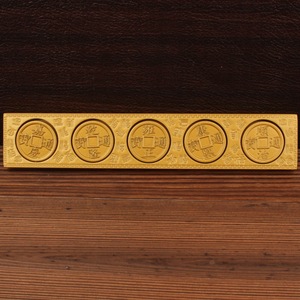 Presse-papiers rectangulaire en alliage, motif Officiels Célestes Bénissant, ornement de bureau traditionnel, cadeau du Nouvel An Chinois - Product Image 3