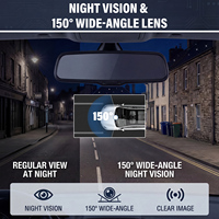 Ford F150/F250 2021-2025 için Podofo 4K Gizli Araç Kamerası 2160P Video WiFi Tak ve Çalıştır Döngü Kayıt G-Sensor Toptan Satış