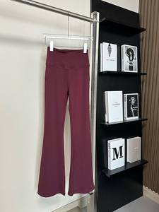 Pantalon évasé taille haute pour femme, style sportif et décontracté, tendance, de la même marque - Product Image 3