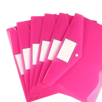 Porte-lettre transparent en plastique PP étanche et réutilisable pour dossiers de documents A4