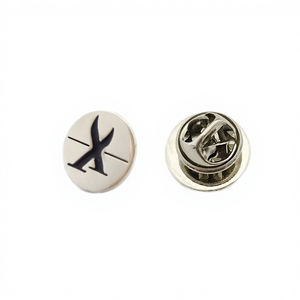 Manufacturer 3D Engraved Square Pattern Custom Enamel <b>Pin</b> <b>Badge</b> with Safety <b>Pin</b> Beads Decoration & Plating for Shirt - Product Image 4