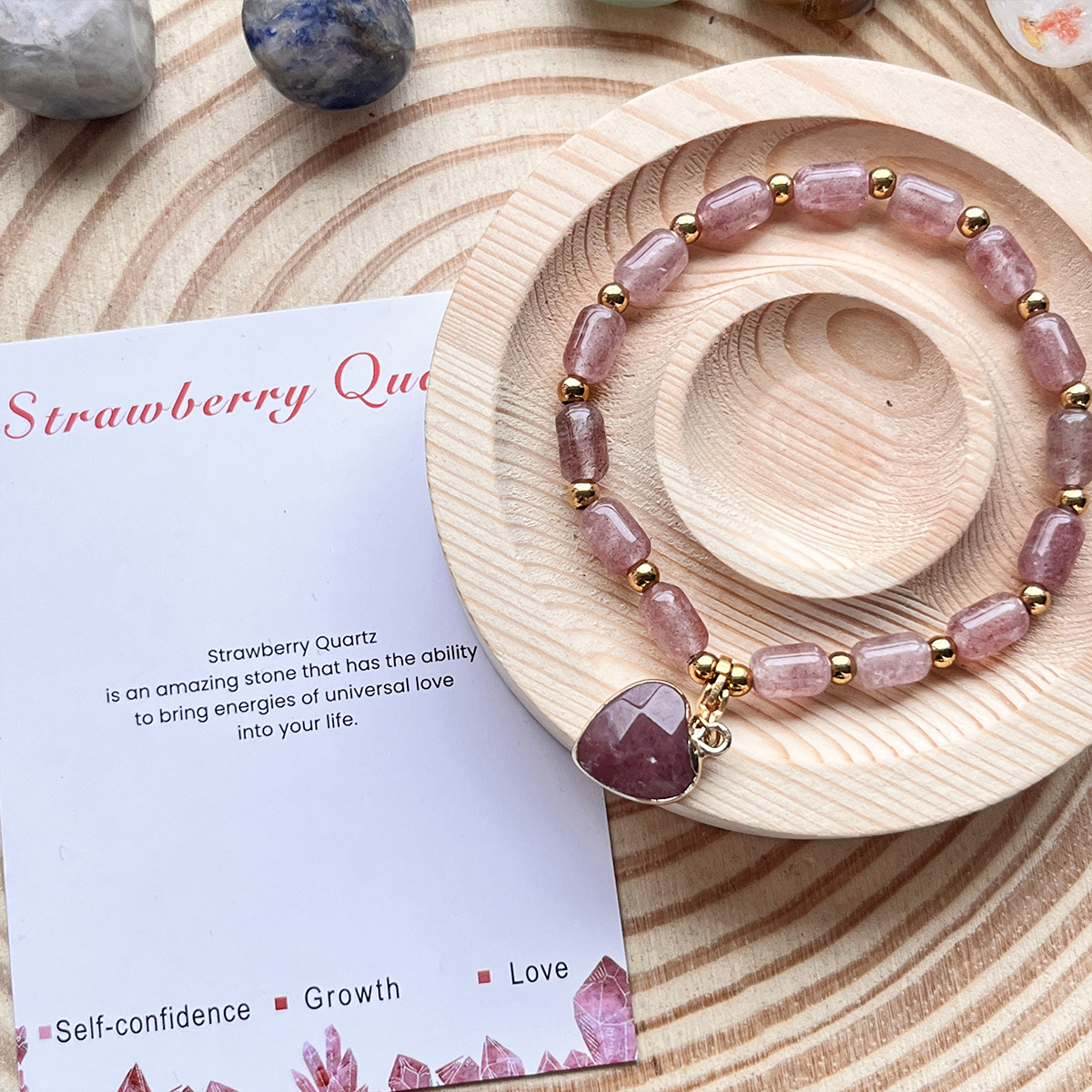 Strawberry Quartz-Pink