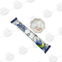 Marshmallow Halal Bentuk Bulat Isi Selai Buah, Permen Kapas Lembut Isi Selai Buah