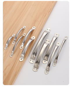 Contemporary Stainless Steel Tubular Handles <b>Knob</b> for Wardrobe <b>Dresser</b> Cabinet Drawer-Kitchen Living Room School Hospital - Product Image 5