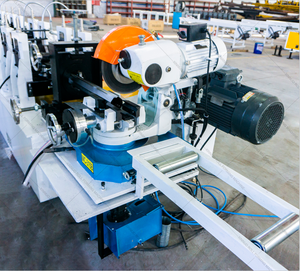 Con lăn màn trập cửa 40-75 mét thép <span class=keywords><strong>Octagon</strong></span> trục ống cuộn hình thành máy - Product Image 6