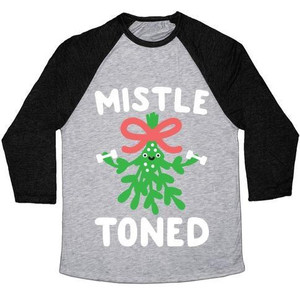 Mistletoned Unisex Tri-Blend <b>Baseball</b> <b>Tee</b> - Product Image 2