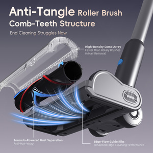 充電式450Wモーターブラシレスサイクロンコードレスハンドヘルドドライスティック掃除機家庭用オフィス用 - Product Image 5