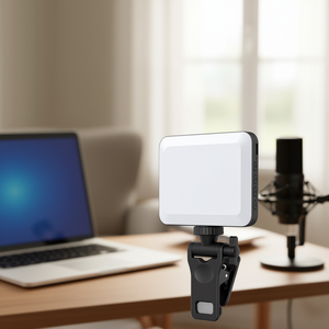 Luz para Selfies con Regulación de Intensidad, CRI95+, 3 Modos de Luz, Batería de 2000mAh para Videoconferencias, Trabajo Remoto y Transmisión en Vivo - Product Image 2