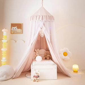 Lit de princesse <span class=keywords><strong>pour</strong></span> fille mignon, housse de lit avec moustiquaire <span class=keywords><strong>pour</strong></span> chambre d'enfant, fille mignonne - Product Image 5