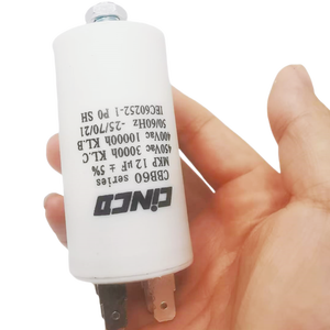 Condensador <span class=keywords><strong>de</strong></span> Funcionamiento Tipo Enchufe CBB60 12-35UF para Compresor <span class=keywords><strong>de</strong></span> Aire, Bomba <span class=keywords><strong>de</strong></span> Agua y Motor - Product Image 3