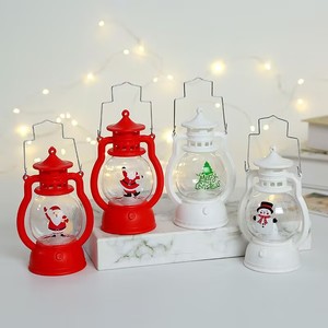 <b>Christmas</b> <b>Lantern</b> Light Hanging LED <b>Christmas</b> Santa Snowman Plastic <b>Lantern</b> Light Merry <b>Christmas</b> Decorations for Home - Product Image 1