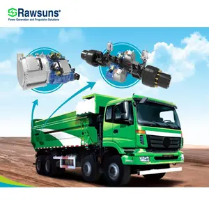 Truck 750 Nm Transmissie-Bedroeg Elektrische As Professionele Elektrische Auto Motor Aandrijfas Ev Motor Conversie Kit