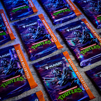 Venta al por Mayor de Magic: The Gathering |   Caja de Sobres Coleccionables del Juego de Cartas Coleccionables Teenage Mutant Ninja Turtles