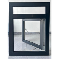 Ventanas Abatibles de PVC con Doble Vidrio Templado, Certificación de Seguridad del Reino Unido, Calificadas por Energy Star, Garantía de 5 Años