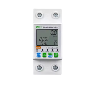 เบรกเกอร์อัจฉริยะอุตสาหกรรมเฟสเดียวแบบข้ามพรมแดน 127/230V ป้องกันไฟรั่ว กระแสเกิน และแรงดันต่ำ พร้อมระบบตั้งเวลา - Product Image 1