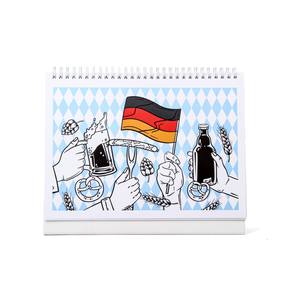 Calendrier de table élégant personnalisé en usine, impression de papier de haute qualité - Product Image 2