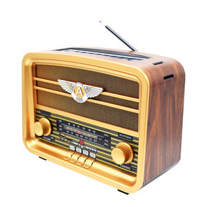 วิทยุพกพา AM FM SW คลื่นสั้น รุ่นวินเทจ ปี 2023 รองรับ BT/USB/TF สำหรับตกแต่งบ้าน ของขวัญ งานปาร์ตี้ - Product Image 6