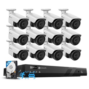 <span class=keywords><strong>Sistema</strong></span> de Cámaras de Seguridad 4COVR de 16 Canales, 12 Cámaras de 12MP 6K PoE con Detección Facial por IA, <span class=keywords><strong>Sistema</strong></span> de <span class=keywords><strong>Videovigilancia</strong></span> IP para Exteriores - Product Image 1