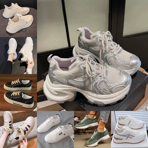 Mixed Brand Men's/Women's Adult Casual Sneakers Polyester/Cotton Chunky Sole Lightweight Comfortable Sport Streetwear - Product Image 4