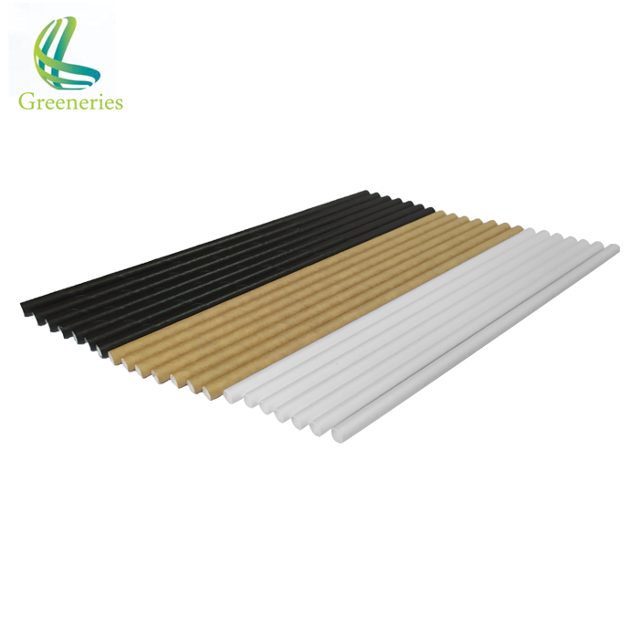 Best Hot Inventory Disposable Cheapest Single Use Cocktail Kraft Paper Drinking Straw