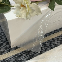 Gaojian 8 pièces Supports de présentation en acrylique blanc pour buffet, desserts, traiteur, bijoux et boîtes à cubes, empilables