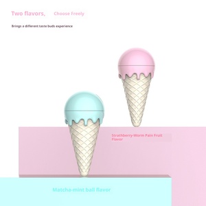 Mainan Kunyah Pembersih Gigi Kucing Bentuk Es Krim dari Bahan PP Food Grade, Penghilang Kebosanan - Product Image 3