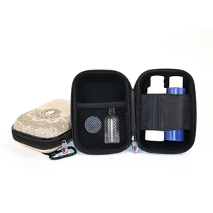 Borsa da toilette portatile impermeabile di piccole dimensioni con custodia da viaggio porta strumenti di bellezza custodia per cosmetici - Product Image 3