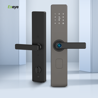Cerradura Inteligente Tuya con Teclado, Huella Dactilar, RFID, Contraseña, Control por Aplicación, Cerradura Electrónica sin Llave para Puerta