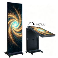 Schermo LED Ultra Sottile per Interni, Display Digitale a Colori per Pubblicità in Supermercati, Farmacie e Negozi di Alimentari