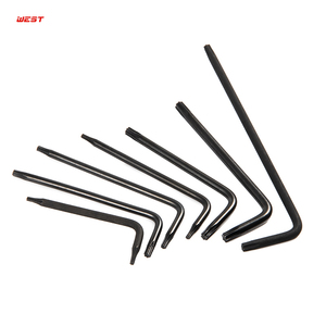 Set di chiavi Torx a stella tipo L in ossido nero, metriche, per riparazioni automobilistiche e meccaniche - Product Image 3
