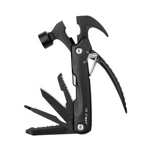 Topwell Haoxiang Multi Functional Claw Hammer Stainless Steel Outdoor Camping Tool <b>Set</b> With <b>Pliers</b> And Knife Black 23A H - Product Image 1